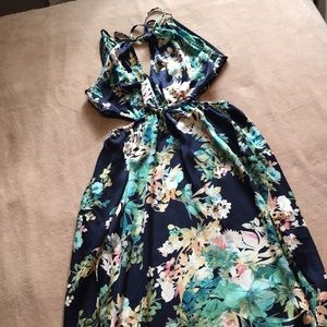 Floral beach/summer maxi dress